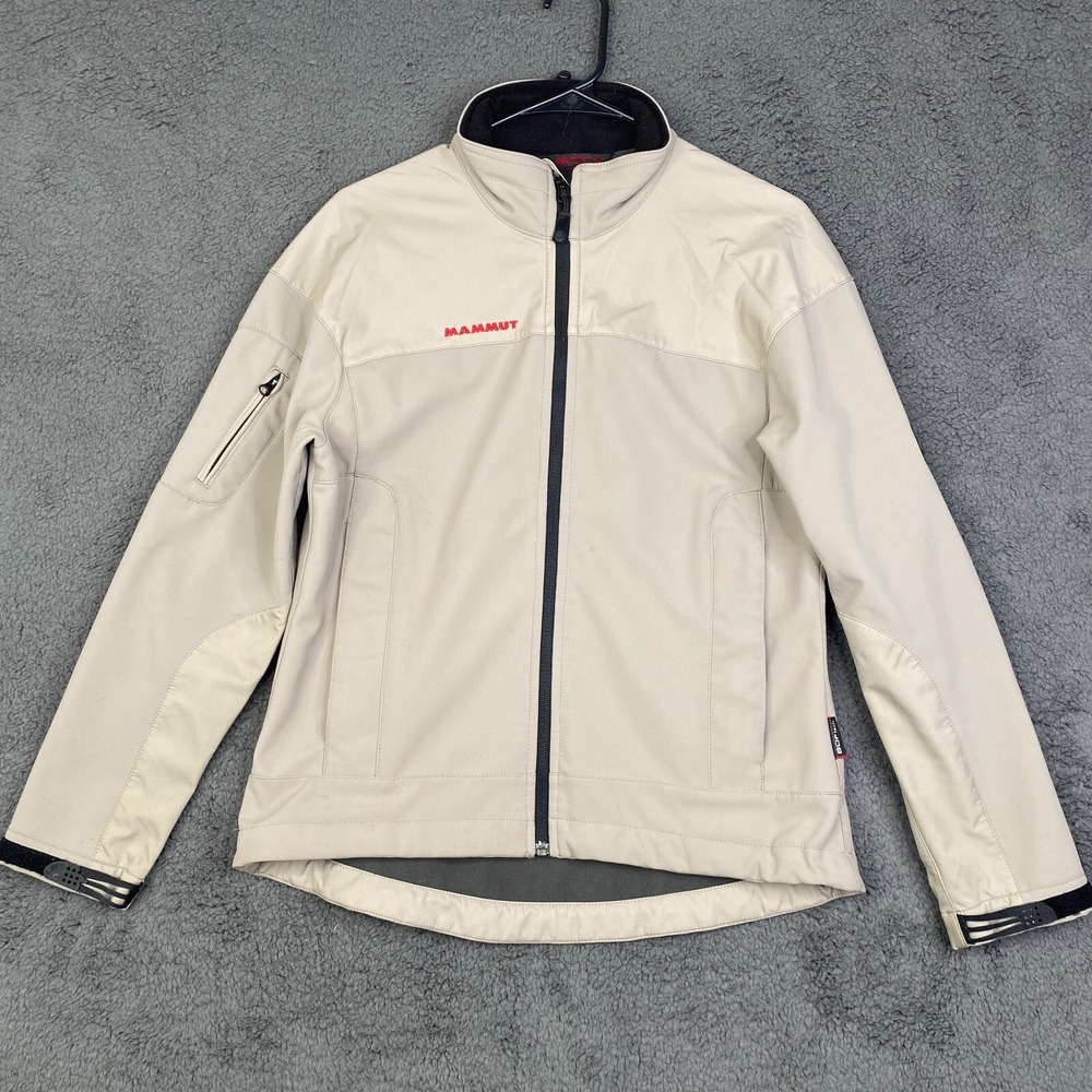 Mammut Softec Soft Shell Jacket Size Medium Cream… - image 1